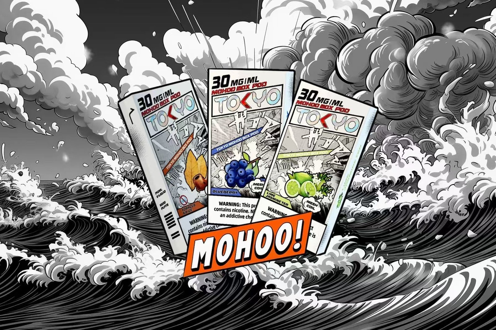 限時活動-TOYKO MOHOO BOX 東京魔盒煙桿/拋棄式煙彈 買3盒煙彈+$150送京東魔盒煙桿1隻 - 图片 4