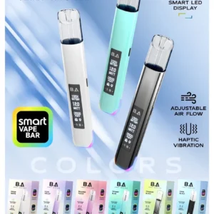 B.A一代主機/BA主機 可調式LED顯示屏可發光煙桿 適配一代relx/sp2s各式煙彈