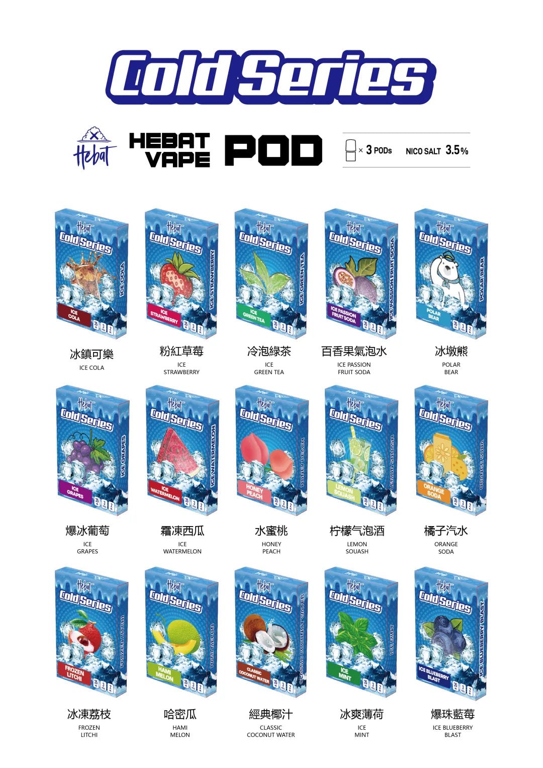 HEBAT 喜貝一代煙彈/通用SP2S RELX 等一代主機